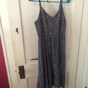 Blue and White Floral Dress | Old Navy